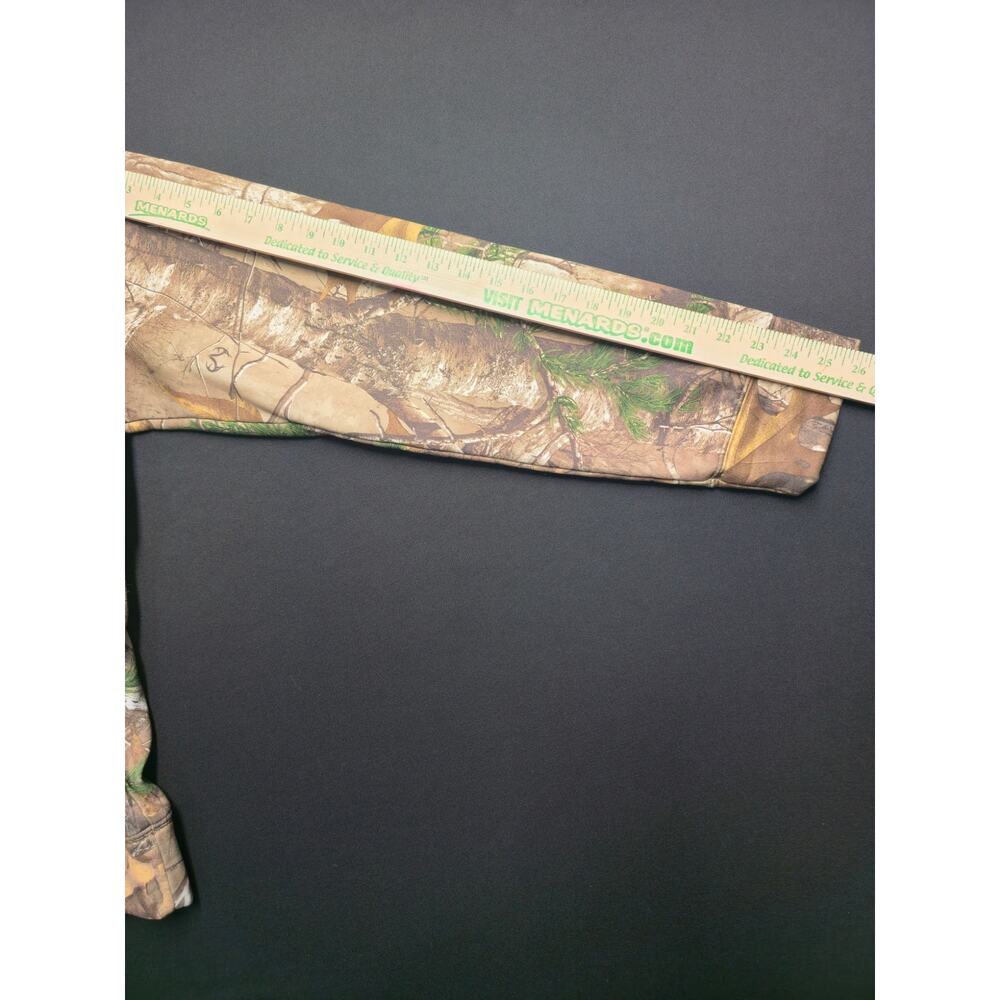 Under Armour Women's Realtree Camo Hoodie Pink Logo Fleece Lined XL Sweatshirt - Picture 11 of 11